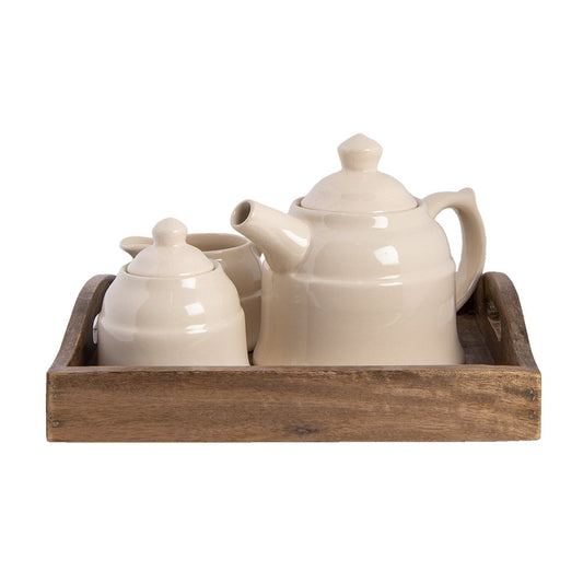 Teatime set - 27x22x16 cm